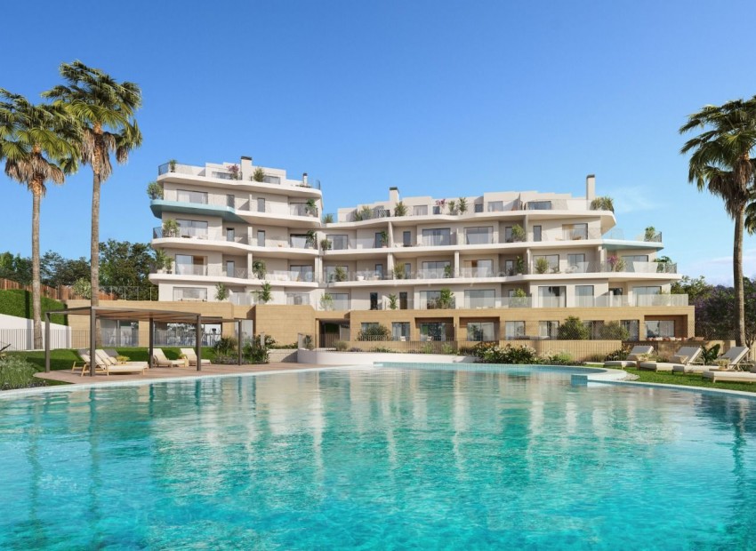 25 luxury apartments in Villajoyosa, just 50 meters from the sea, 2/3 bedrooms, 2 bathrooms, large terraces and great shared pool gym, sauna, steam room