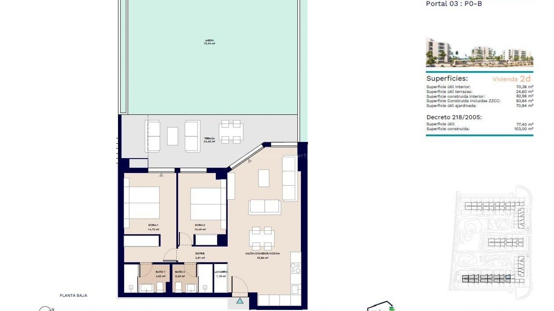 Apartamento / piso en 1ª Linea De Playa