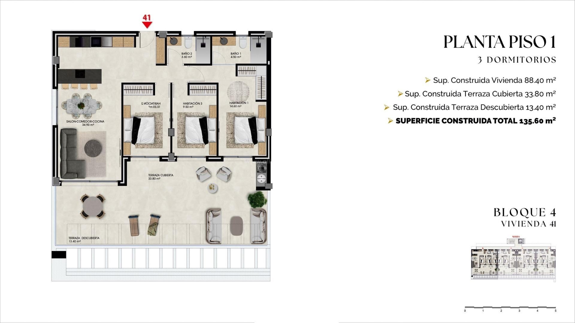 Apartamento / piso en Balcón de finestrat