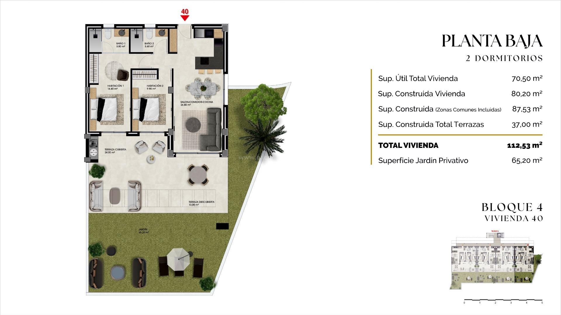 Apartamento / piso en Balcón de finestrat