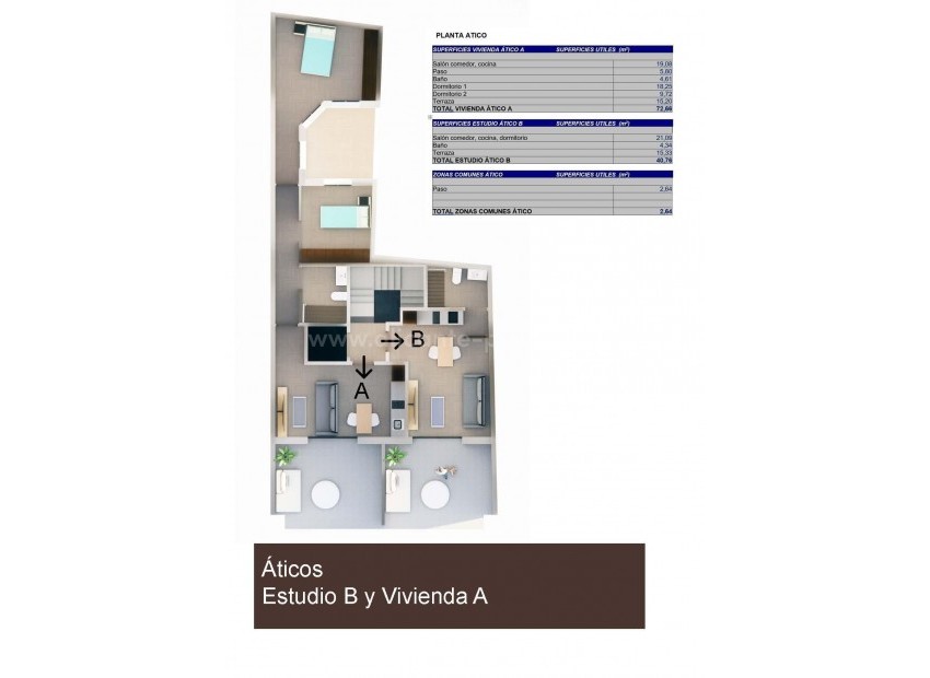 Apartamento / piso en Center