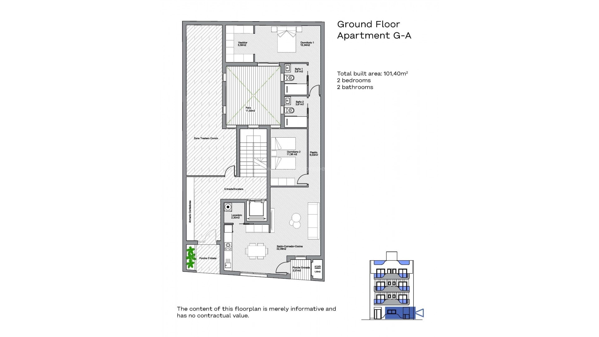 Apartamento / piso en Center