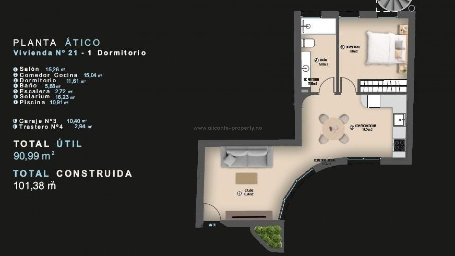Apartamento / piso en Center