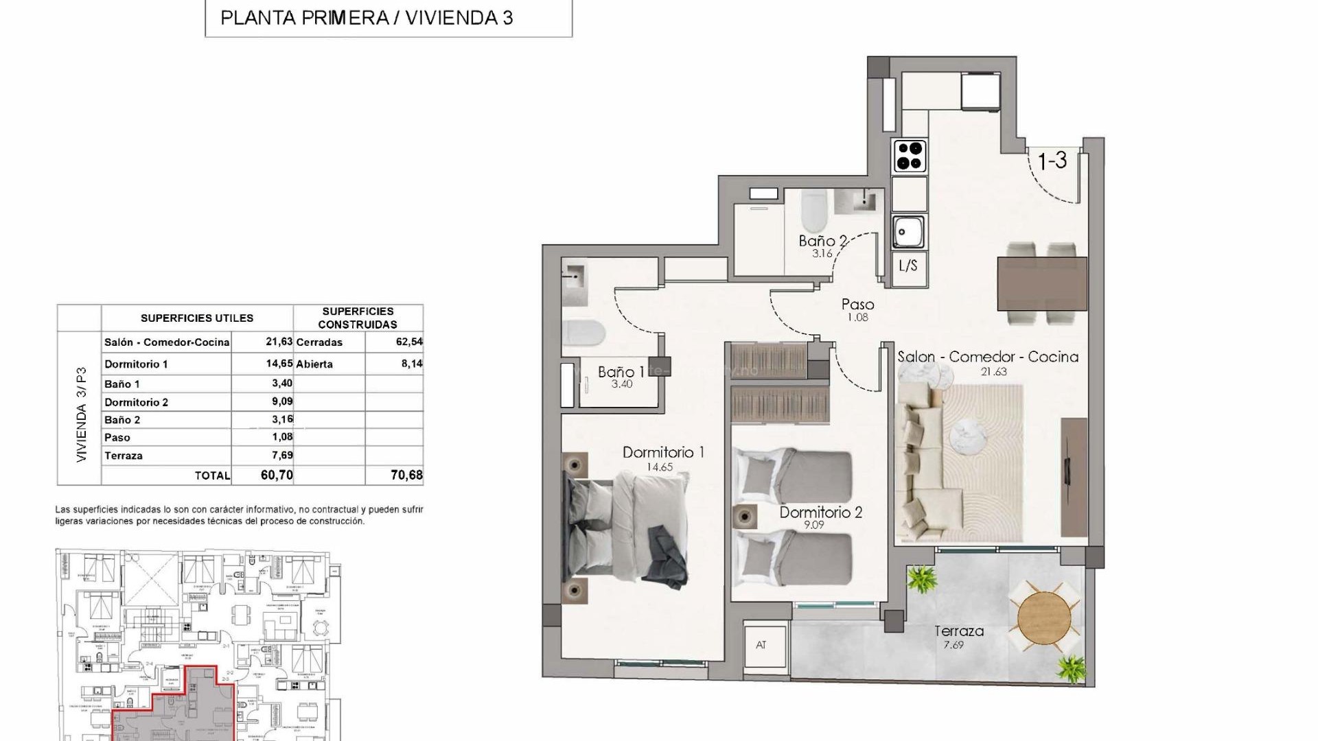 Apartamento / piso en Center