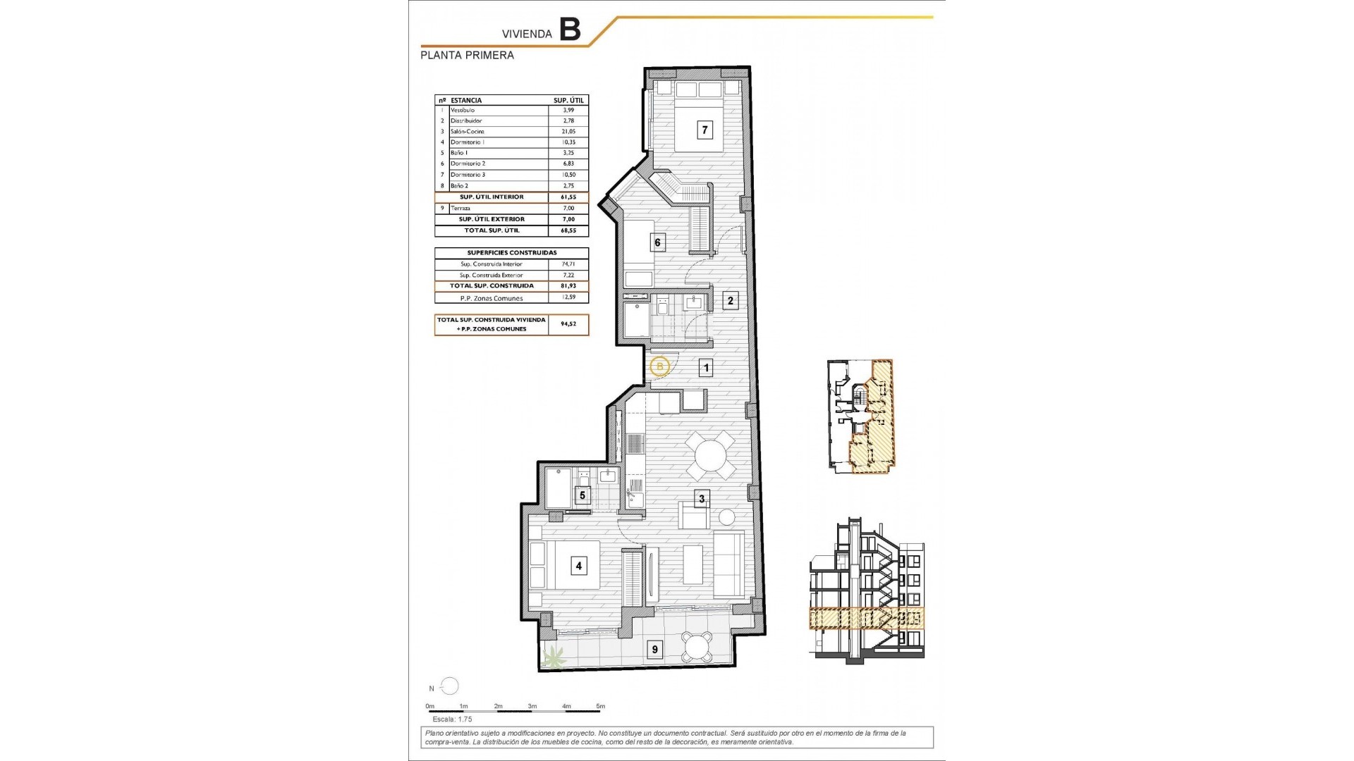 Apartamento / piso en Center