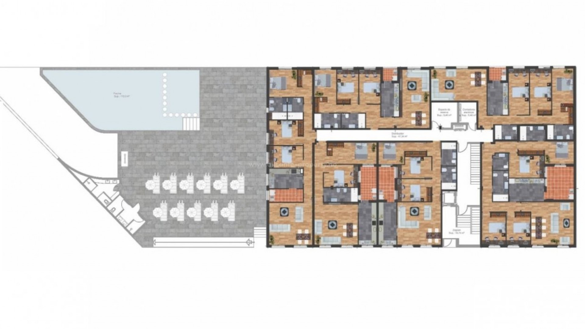 Apartamento / piso en - Centro  -