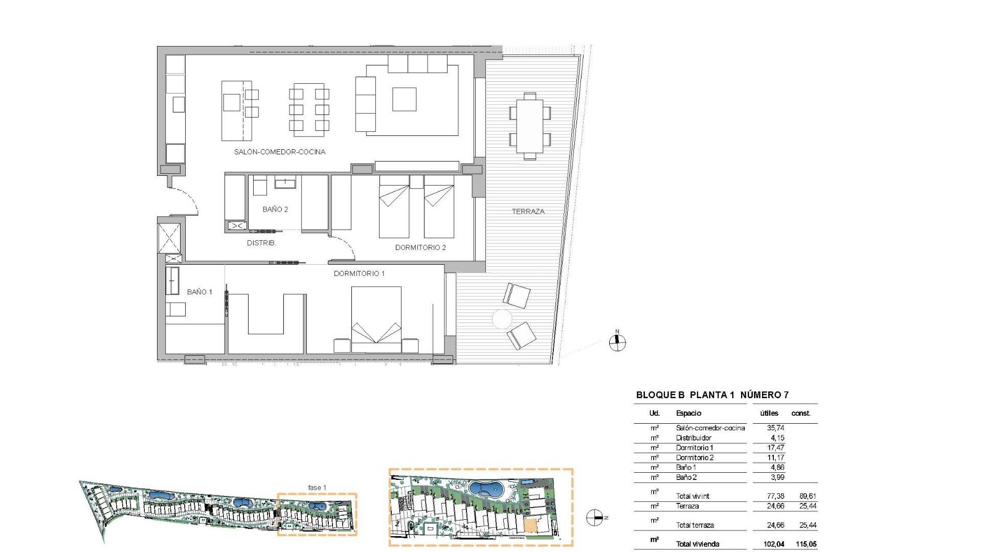Apartamento / piso en Ciudad del Deporte