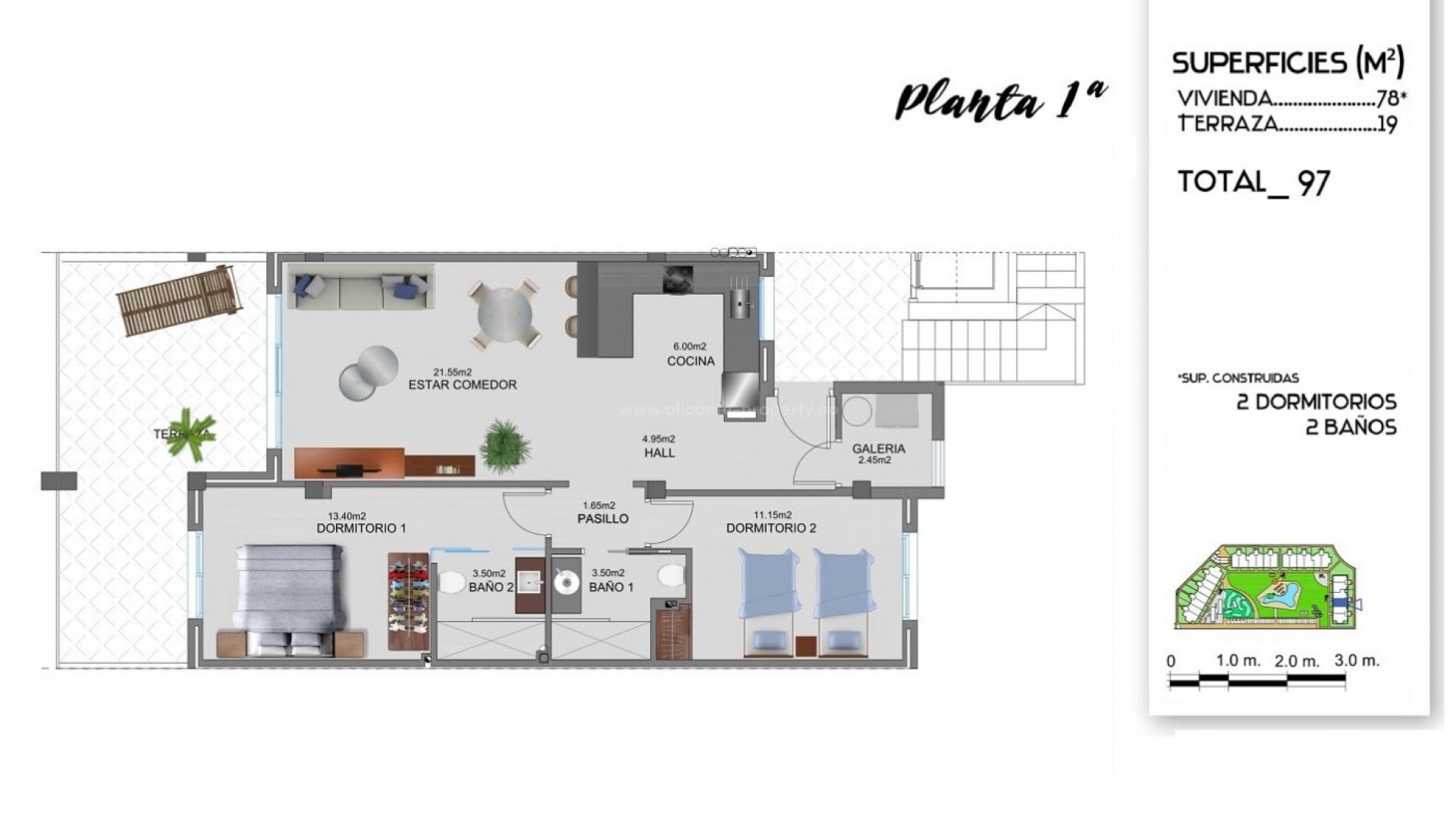 Apartamento / piso en El Raso