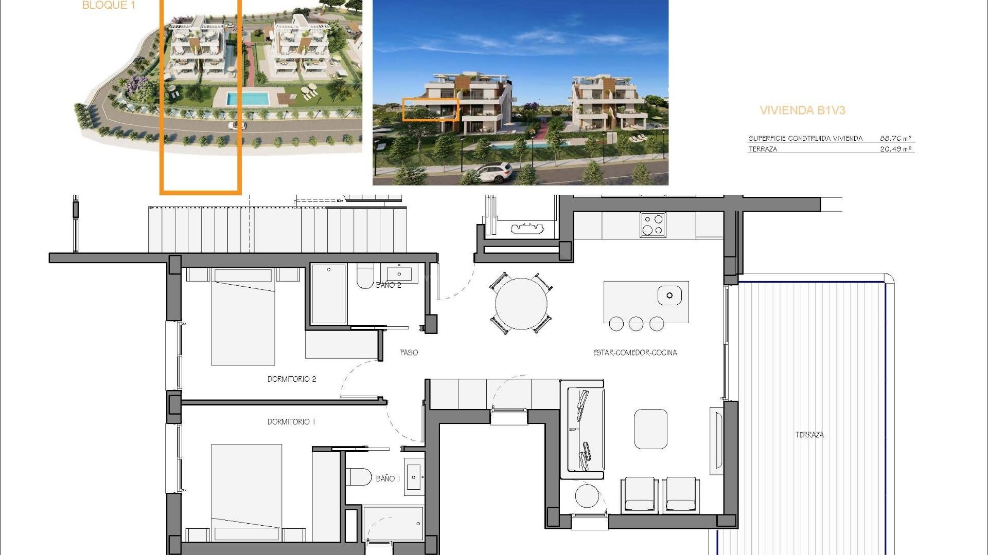 Apartamento / piso en Hacienda del Alamo