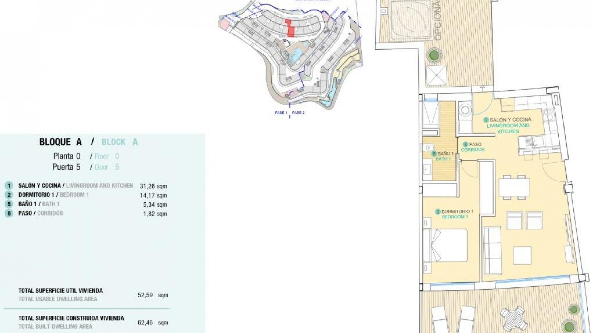 Apartamento / piso en Isla del fraile