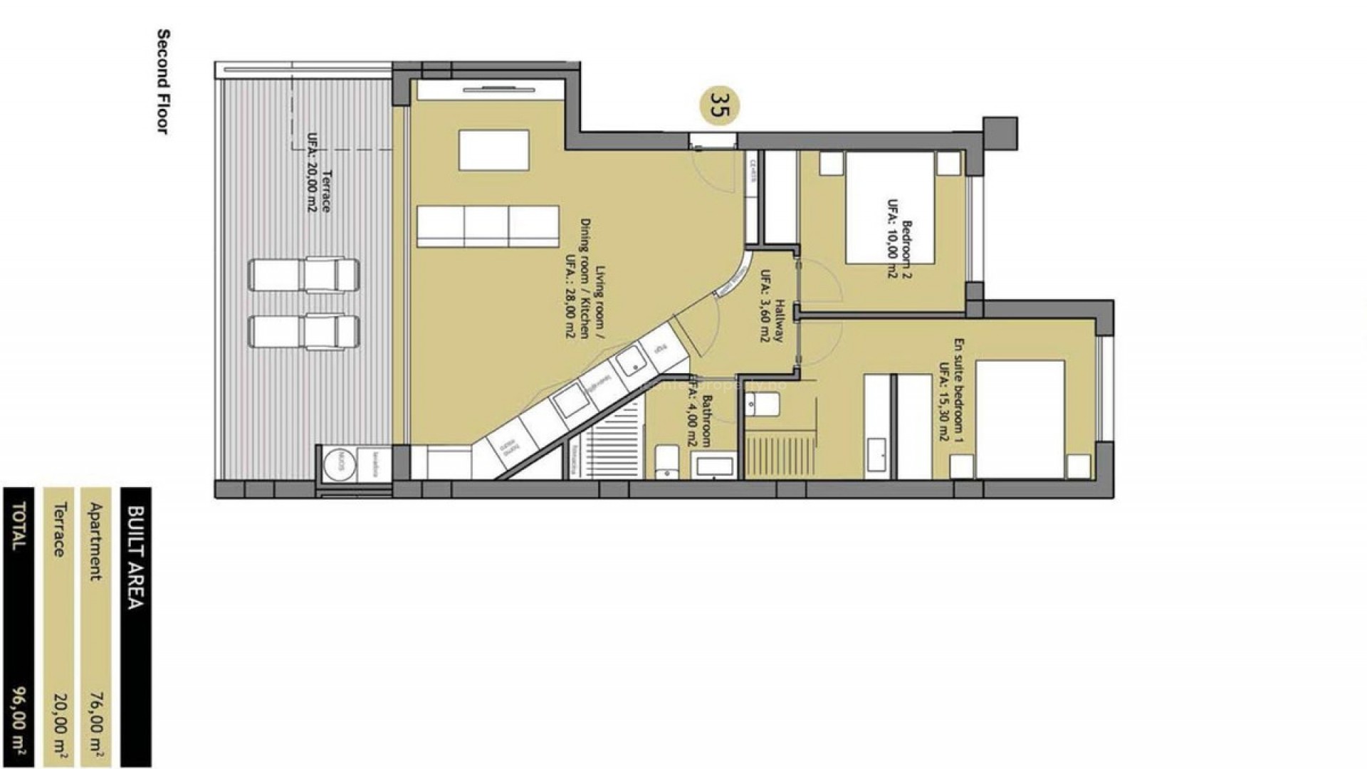 Apartamento / piso en Las Colinas Golf Resort