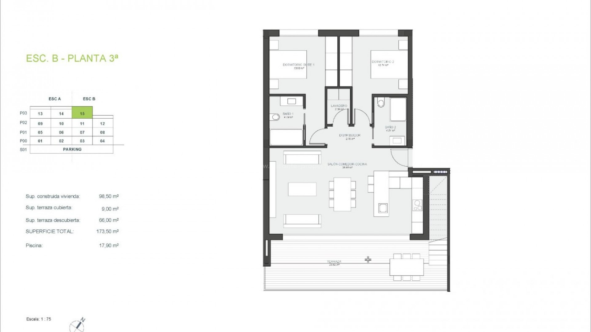 Apartamento / piso en Las Colinas