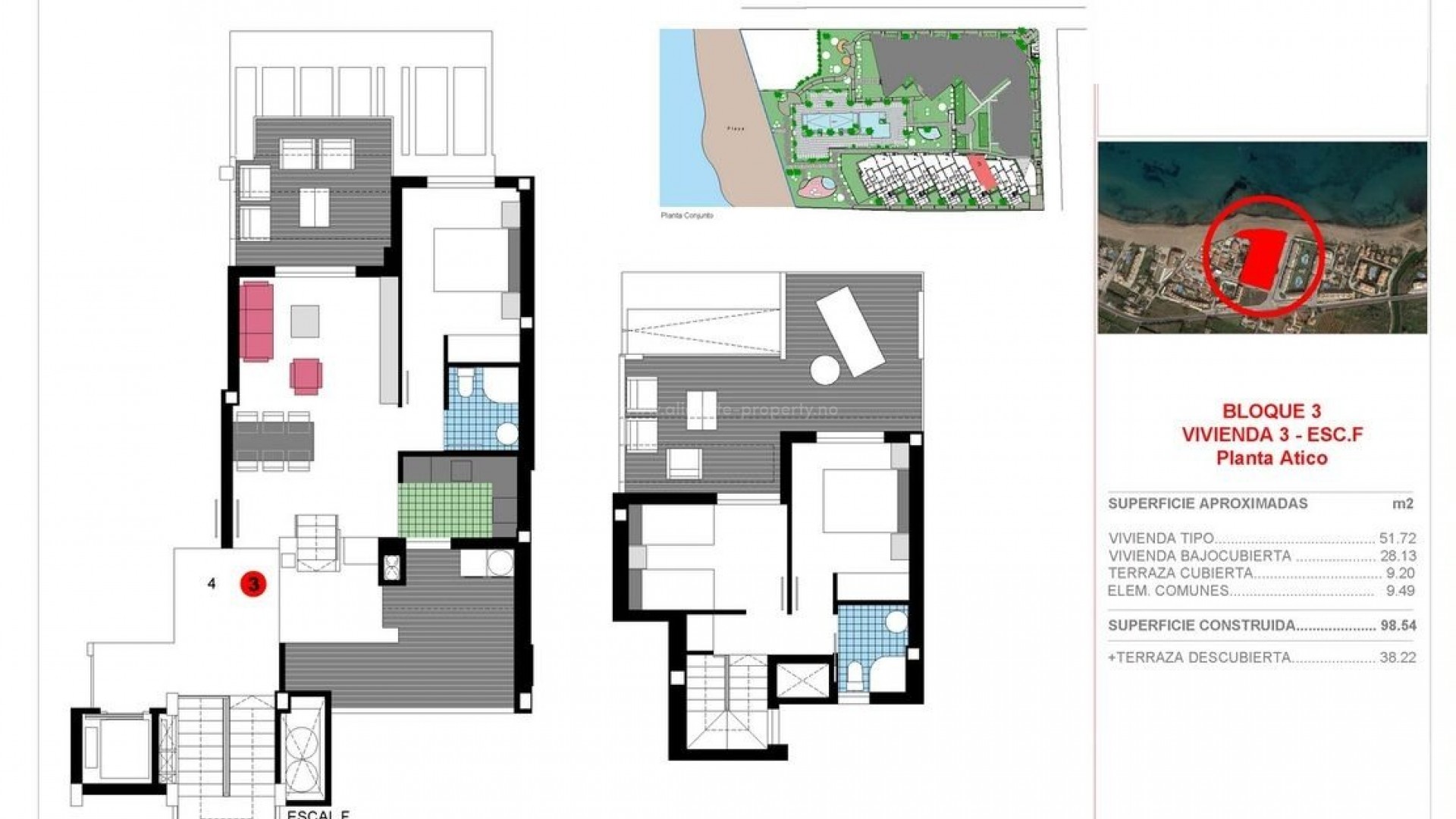 Apartamento / piso en Las marinas