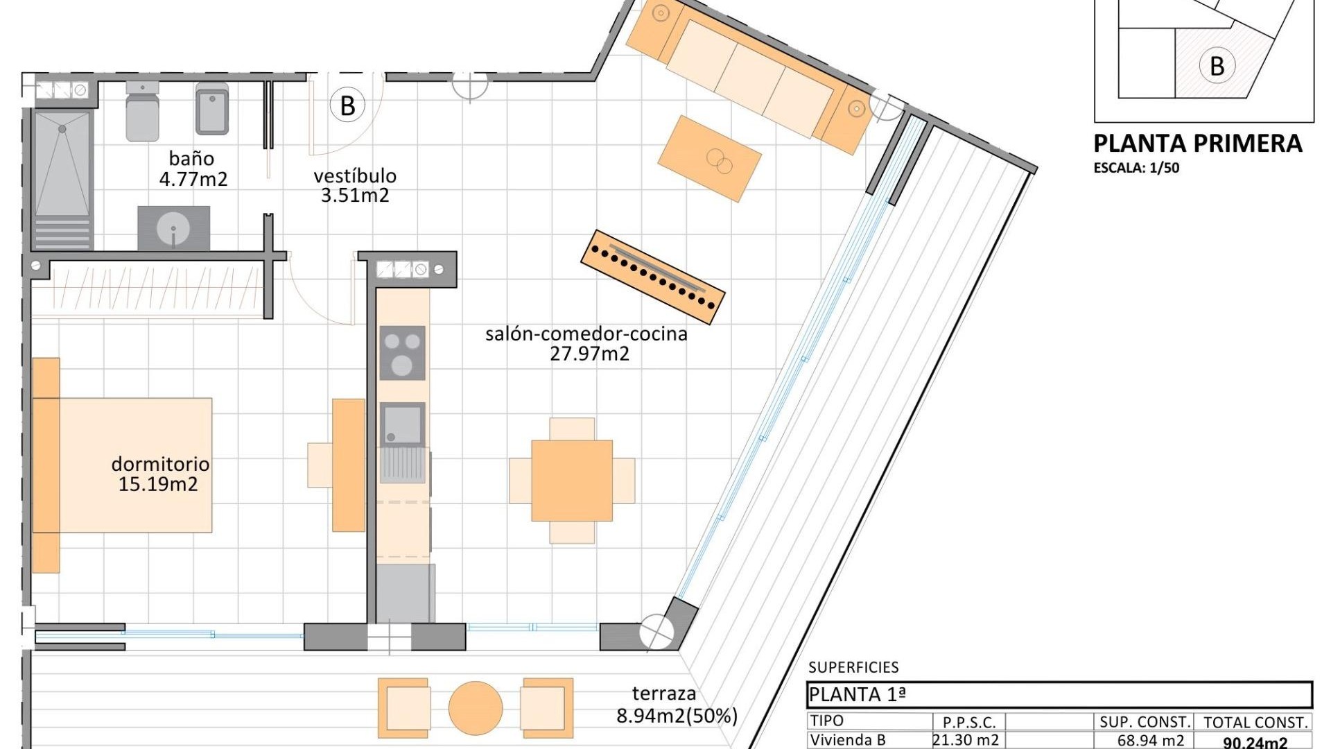 Apartamento / piso en Lo Pagan