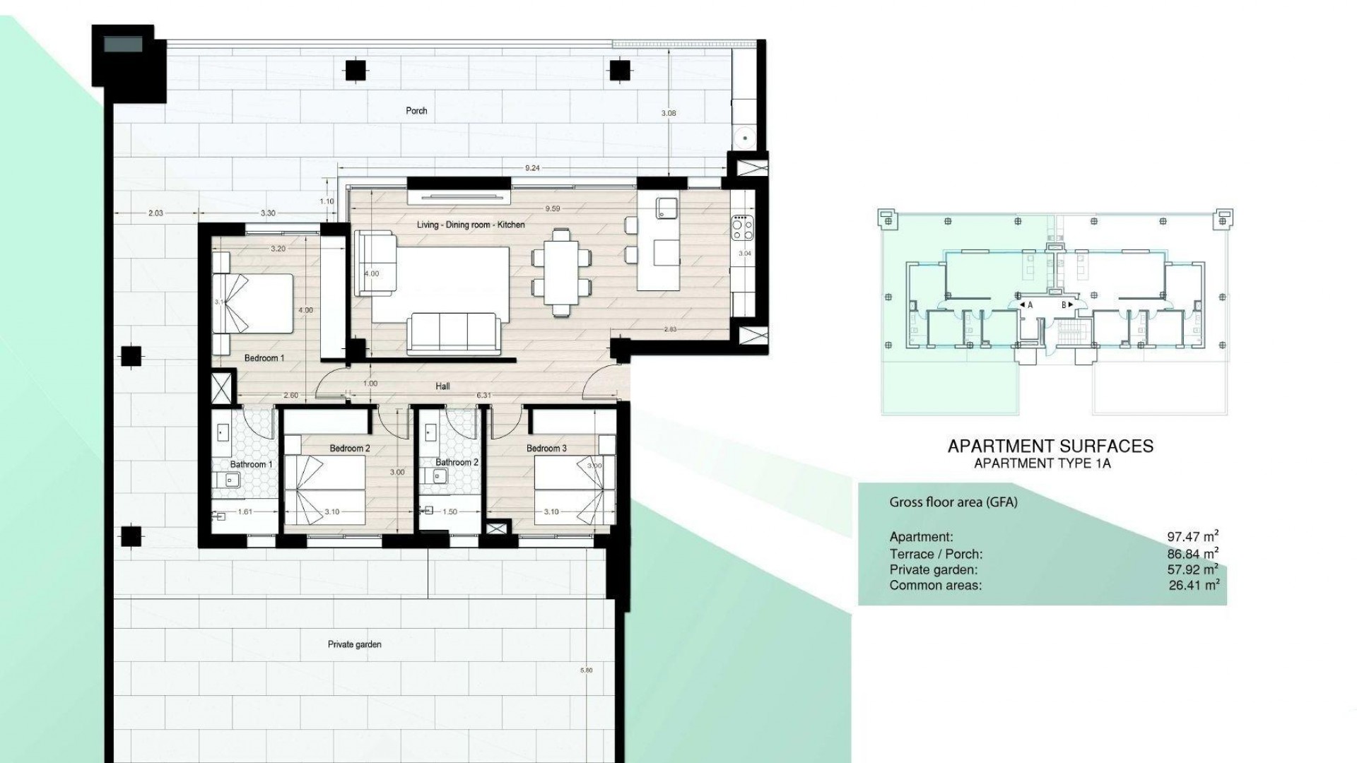 Apartamento / piso en Los Narejos