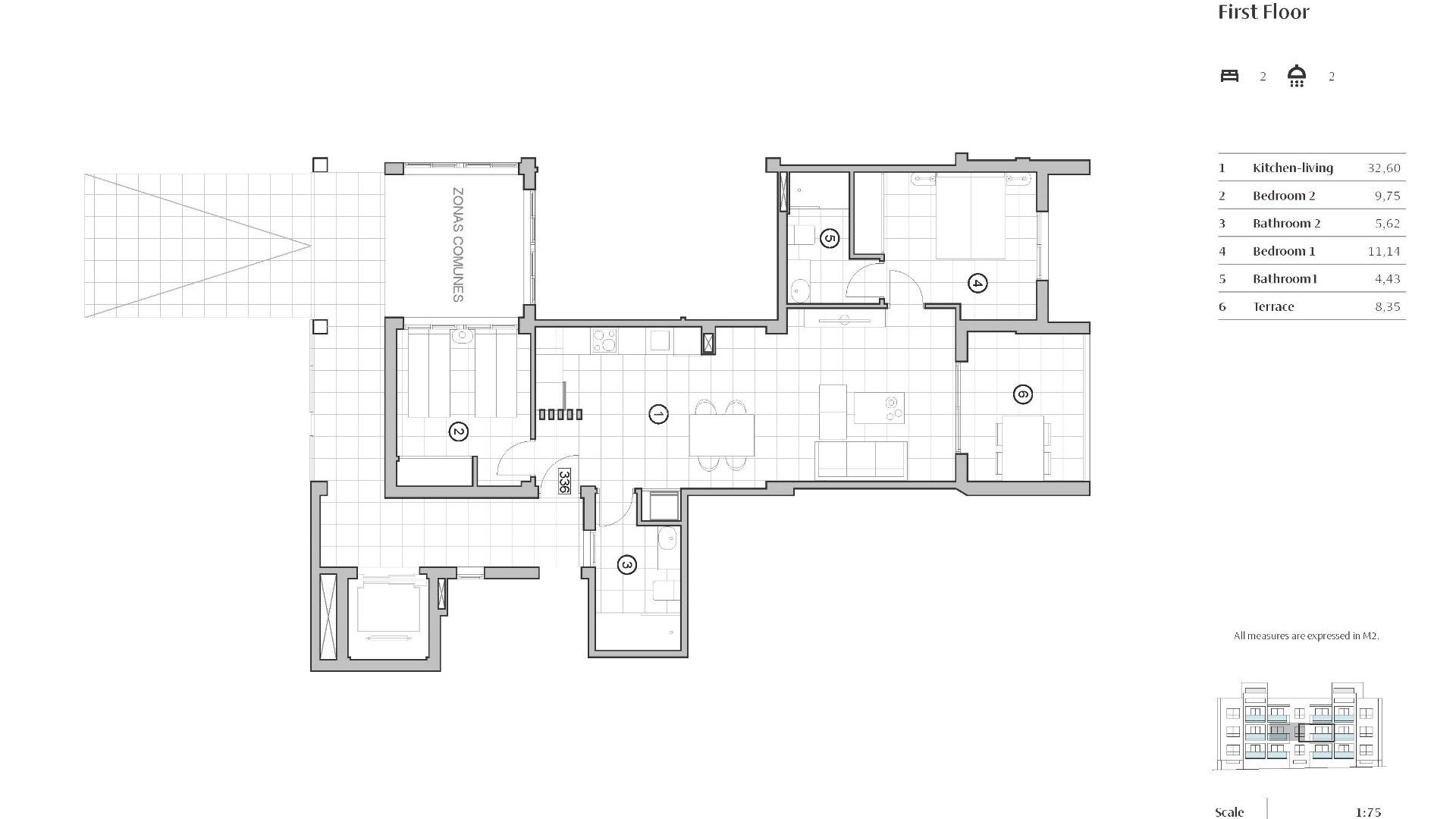 Apartamento / piso en PAU 8