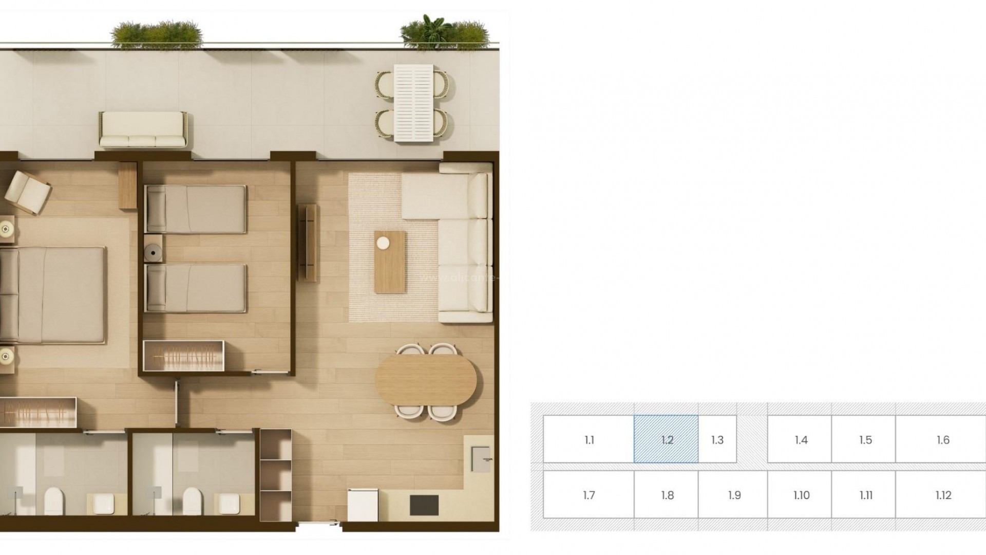 Apartamento / piso en Playa de Moncofa