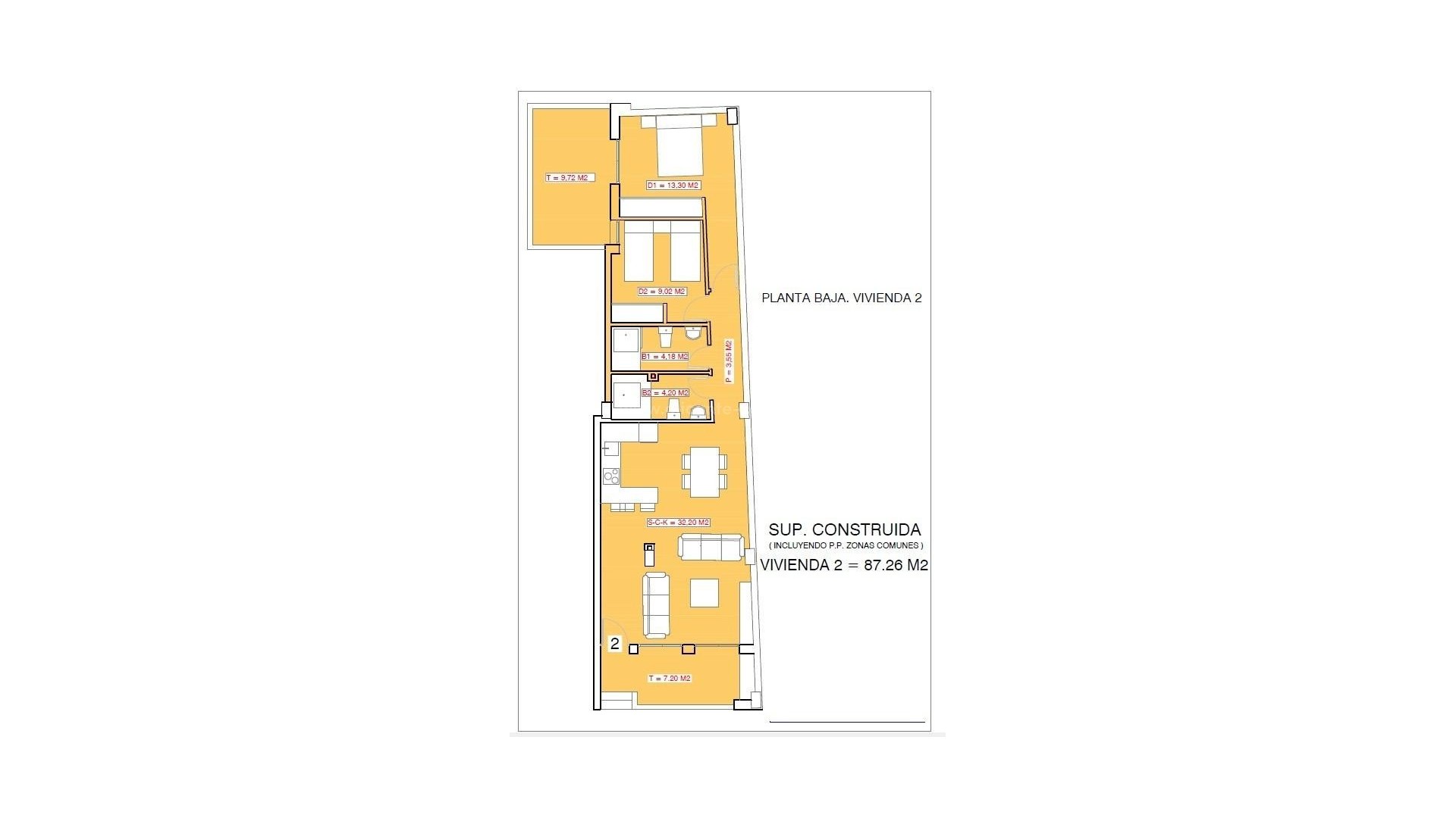 Apartamento / piso en Playa El Acequión
