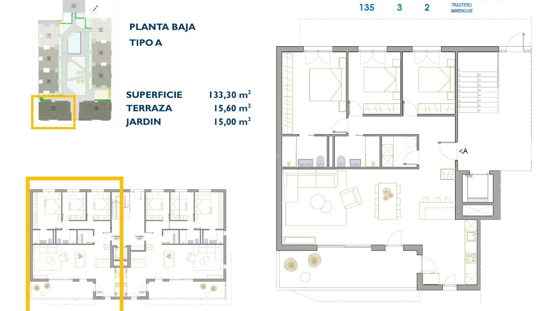 Apartamento / piso en Pueblo