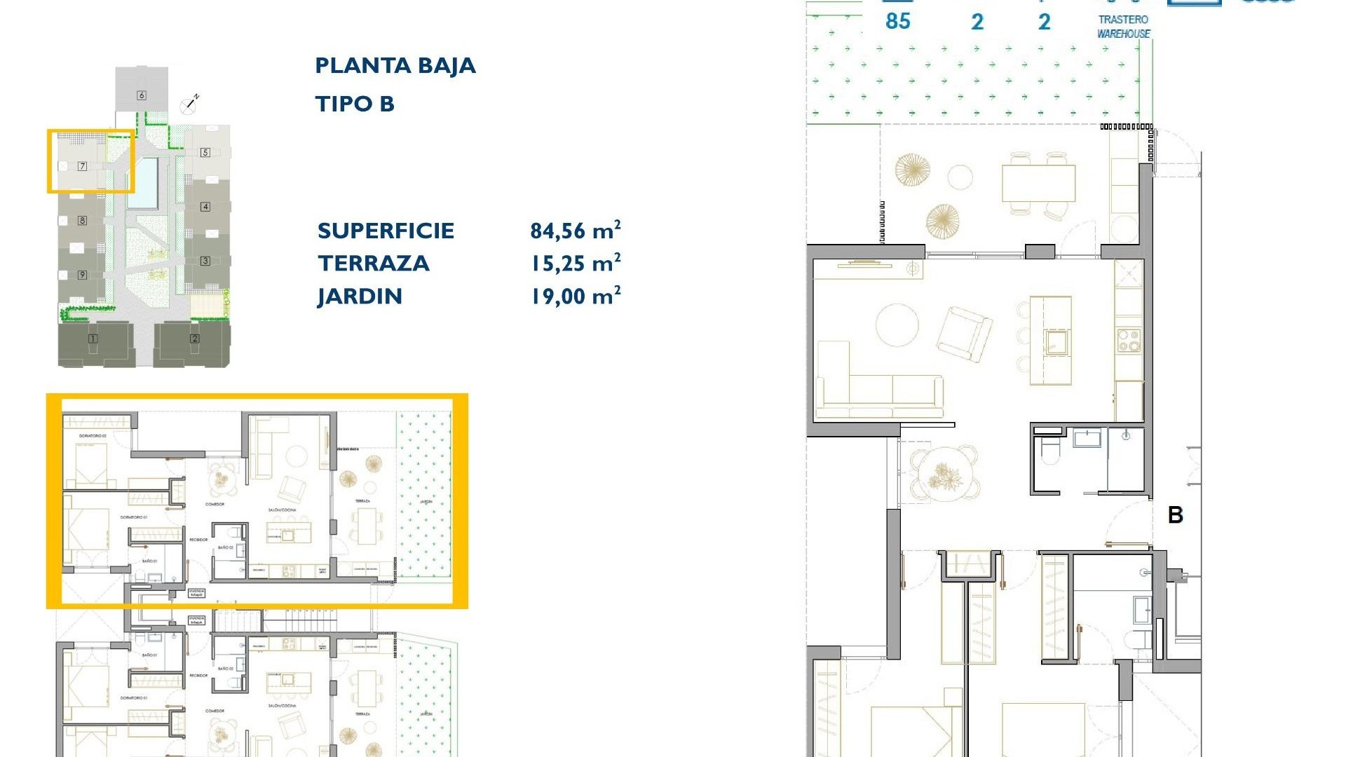 Apartamento / piso en Pueblo