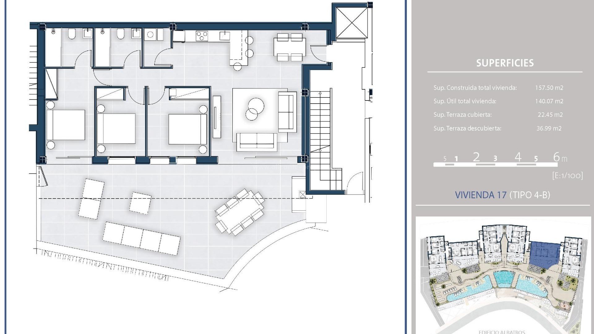 Apartamento / piso en pueblo