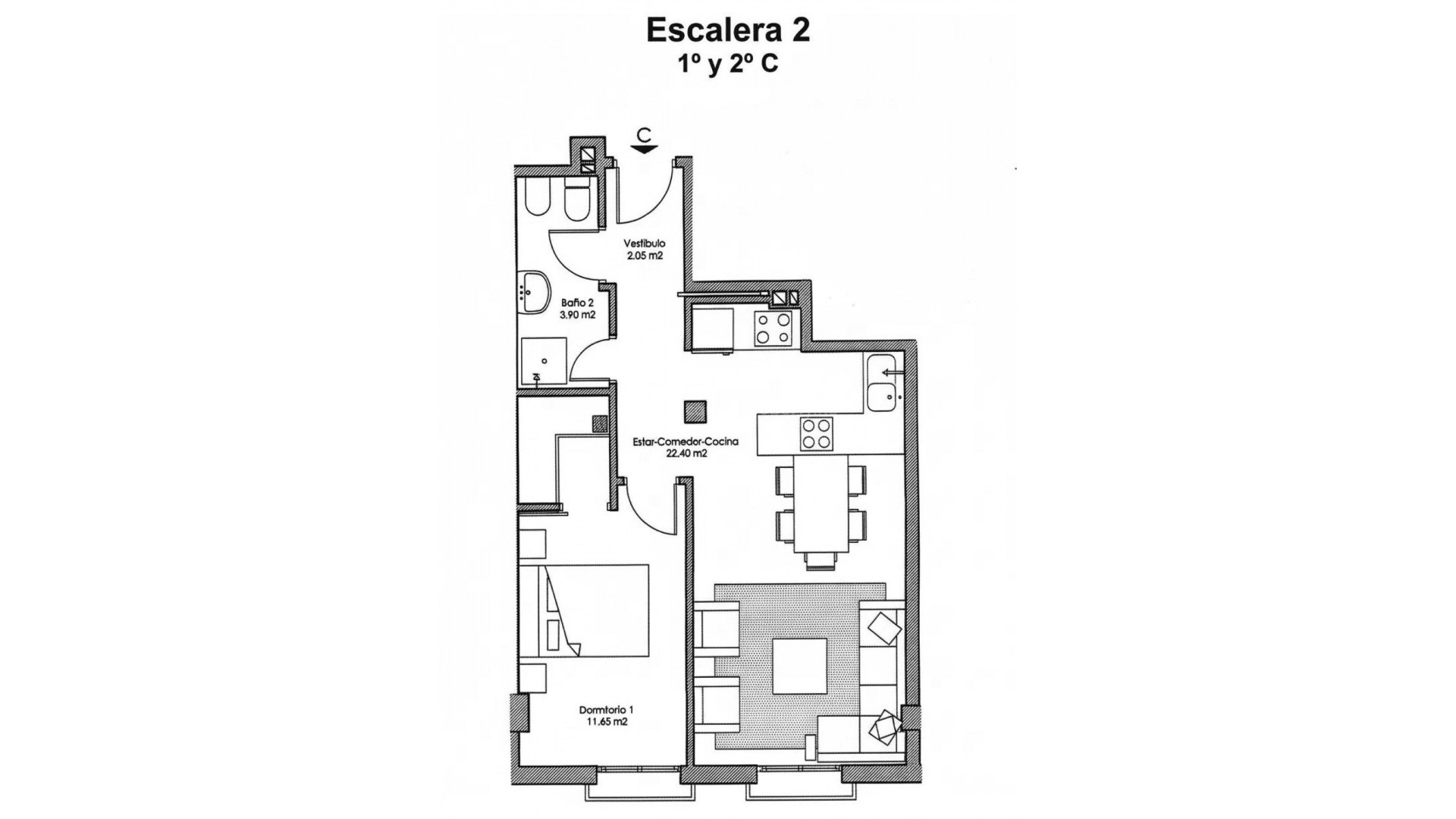 Apartamento / piso en pueblo