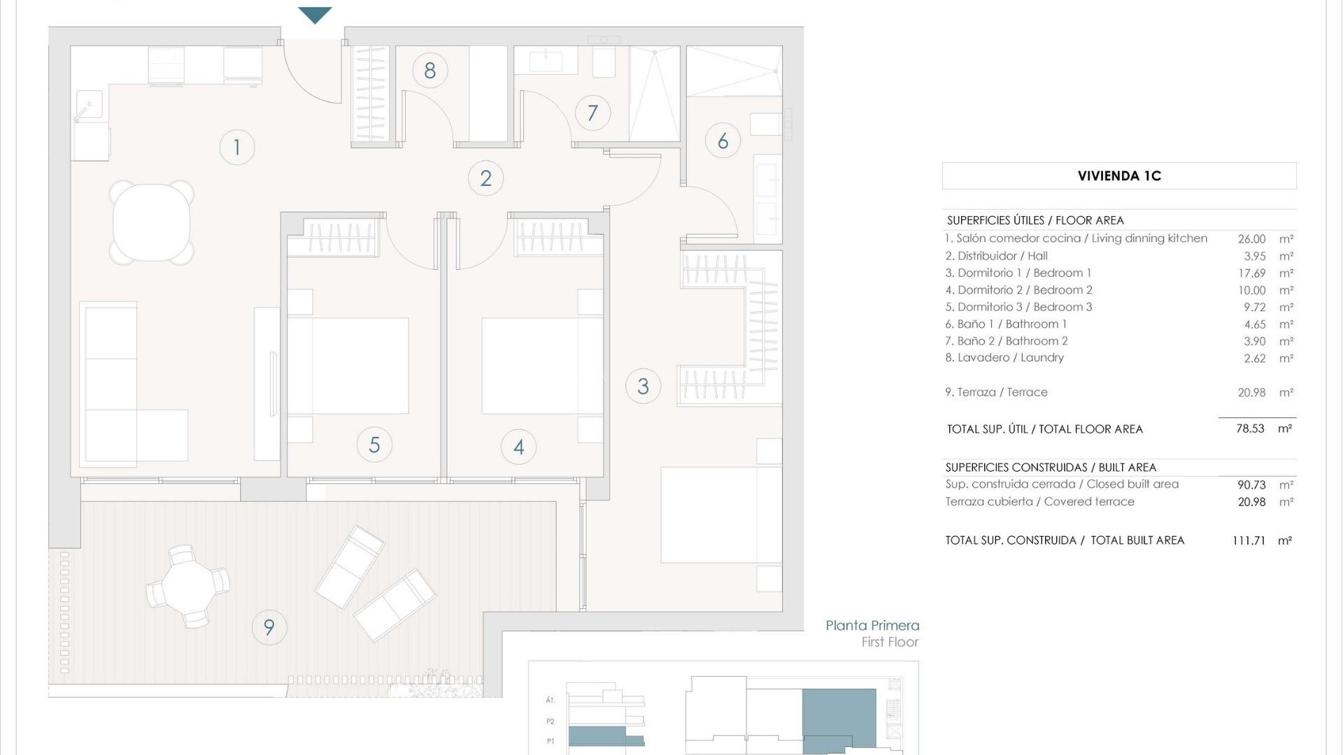 Apartamento / piso en Pueblo