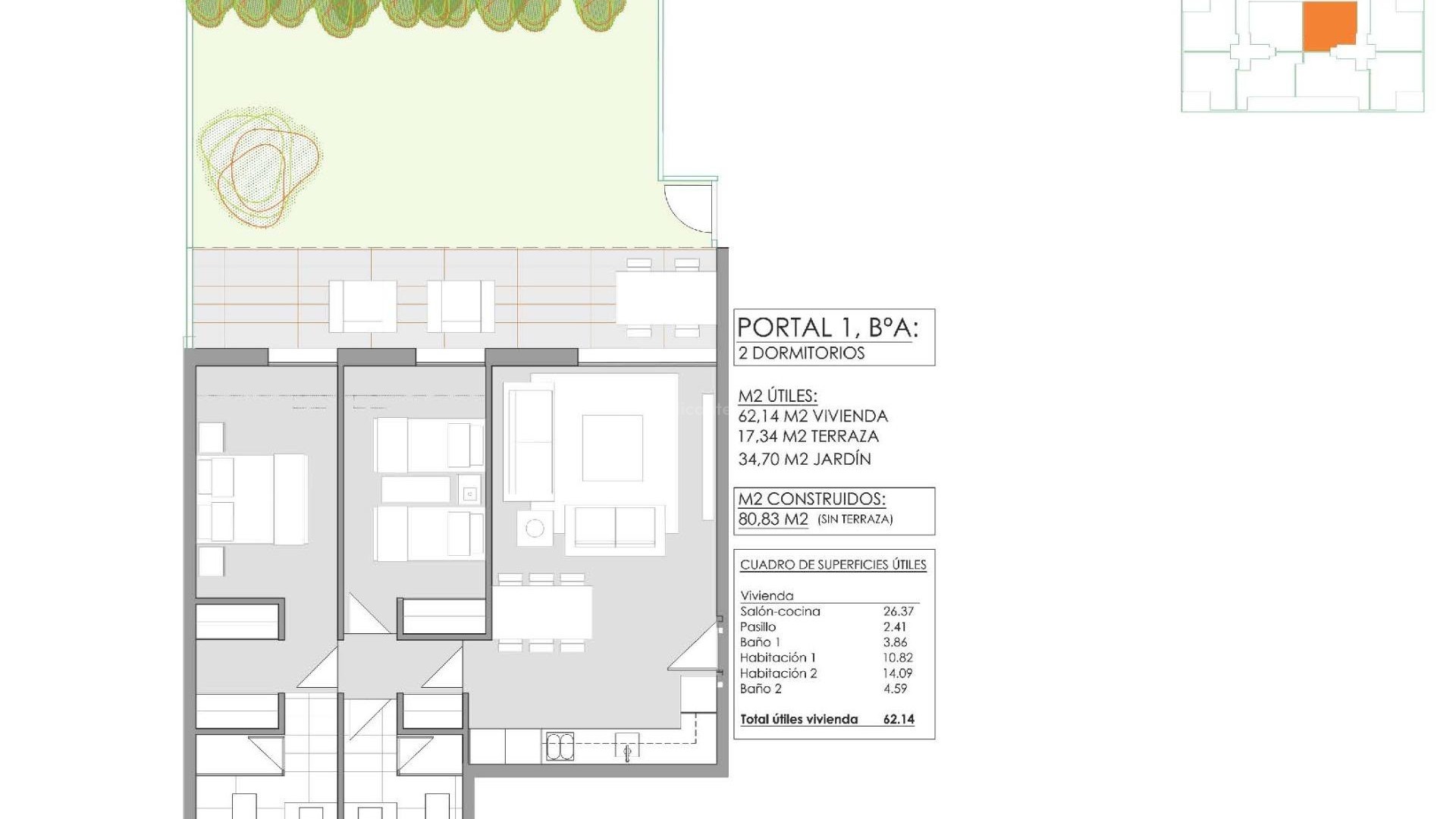 Apartamento / piso en Pueblo