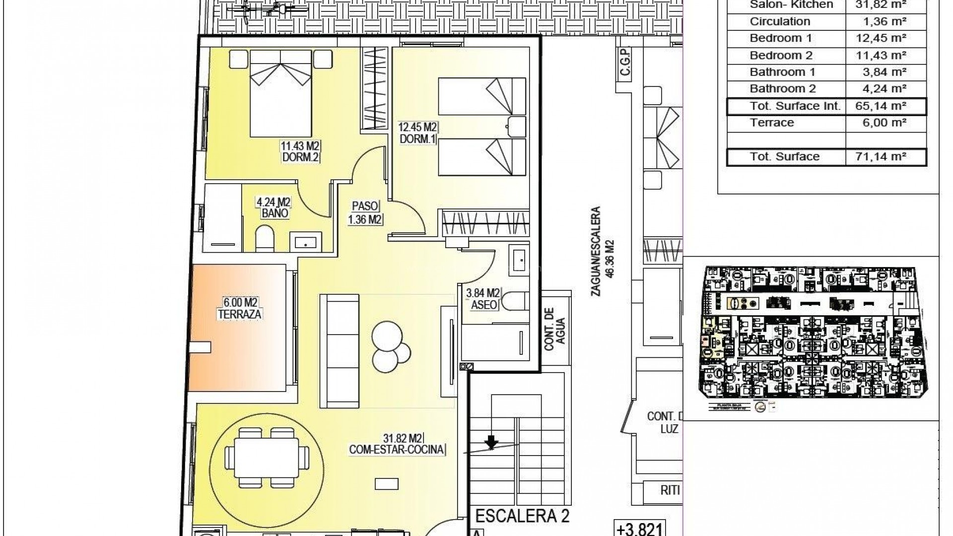 Apartamento / piso en Pueblo