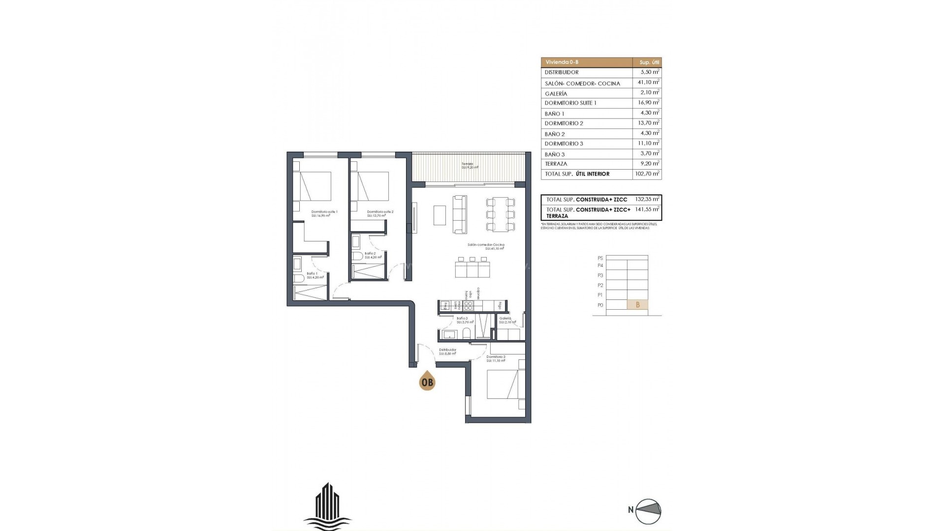 Apartamento / piso en Pueblo