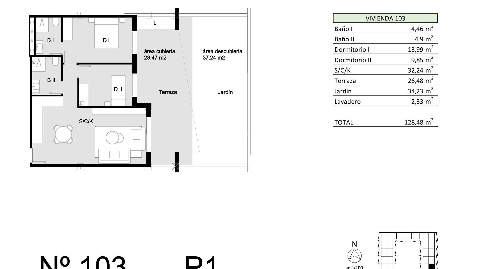 Apartamento / piso en Pueblo