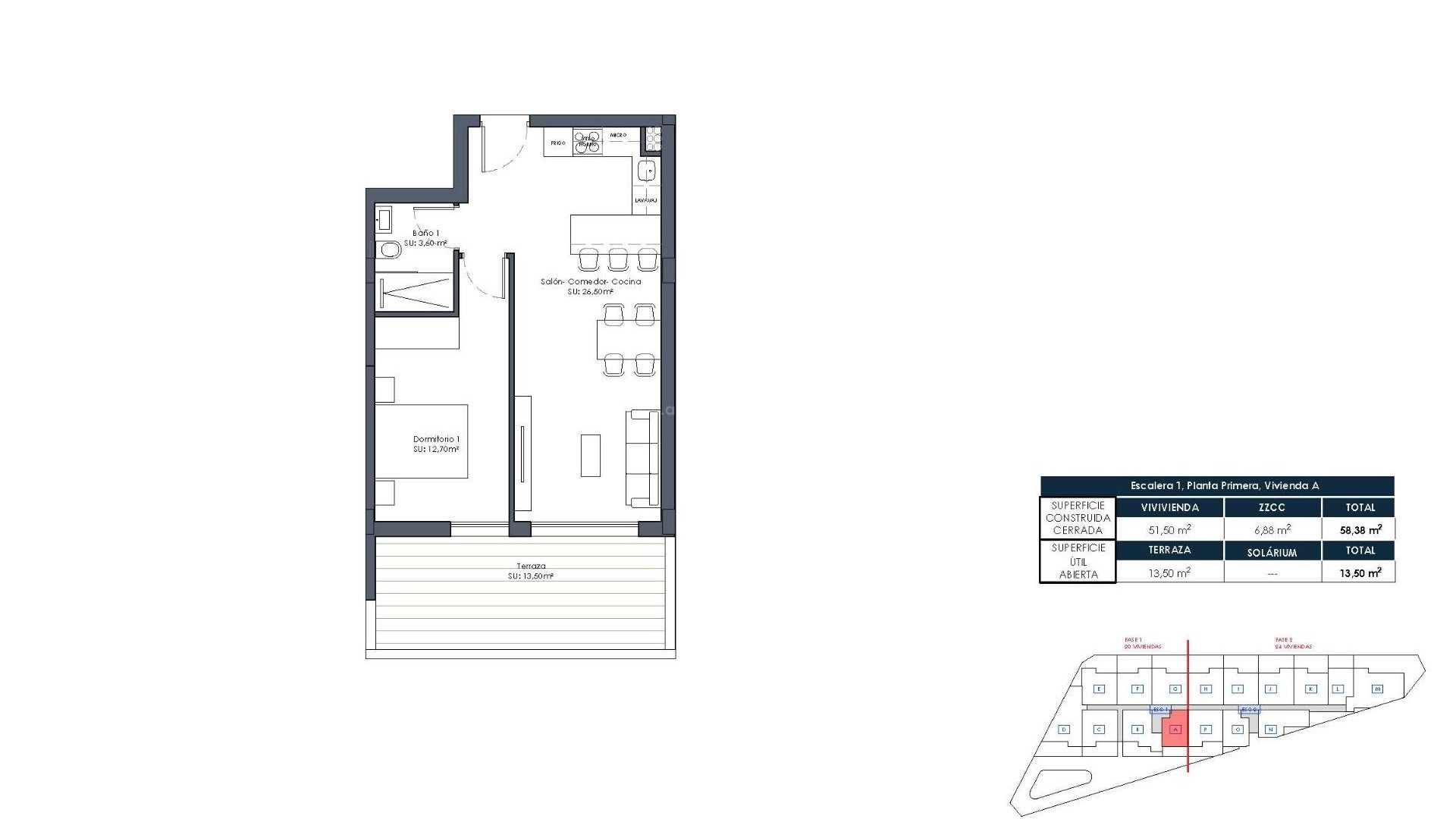 Apartamento / piso en Pueblo