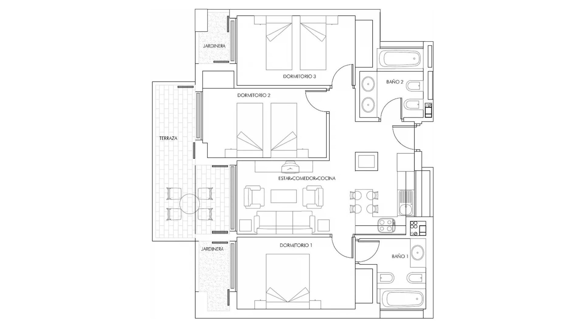 Apartamento / piso en Puerto del Rey
