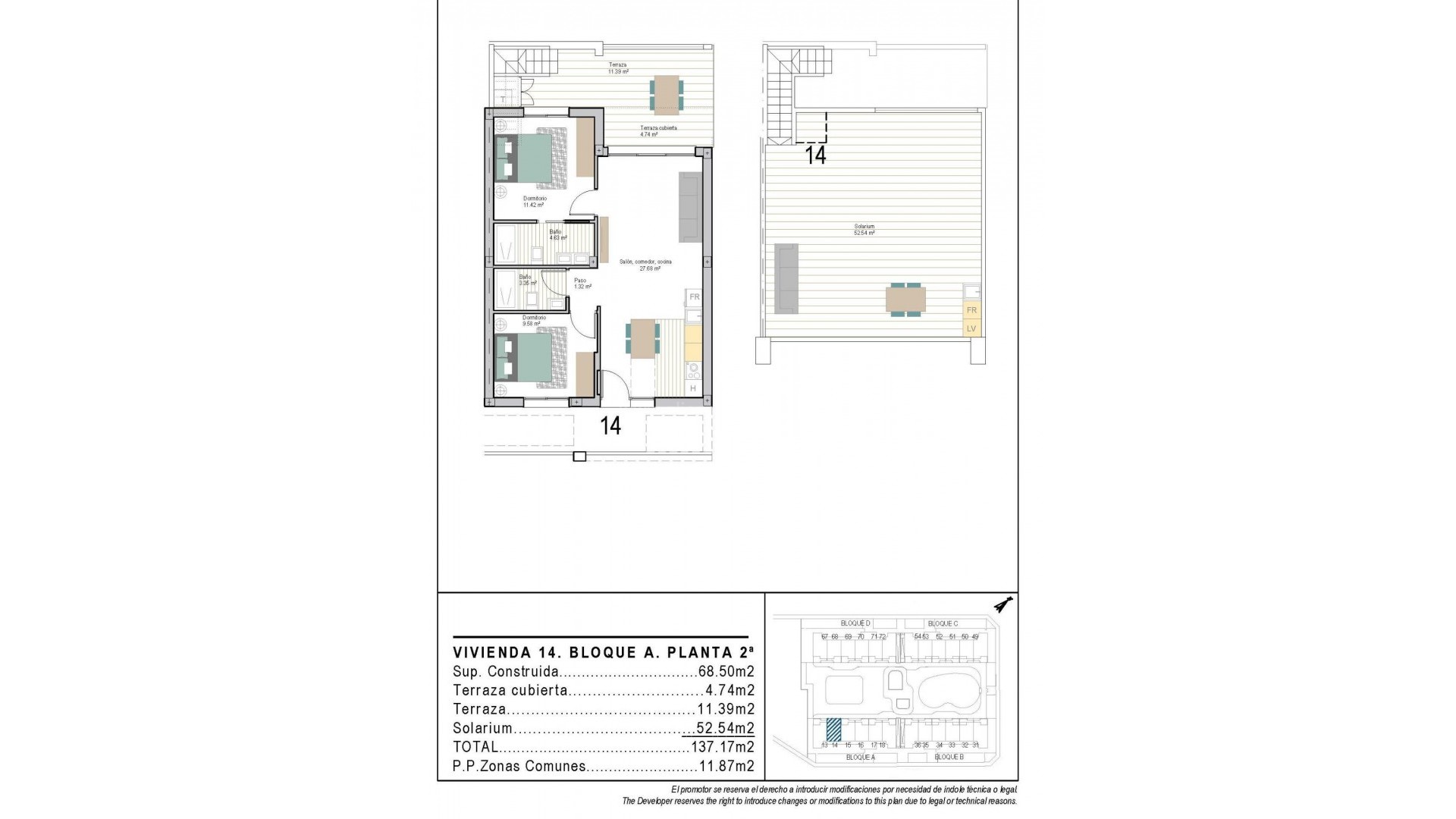 Apartamento / piso en San Cayetano
