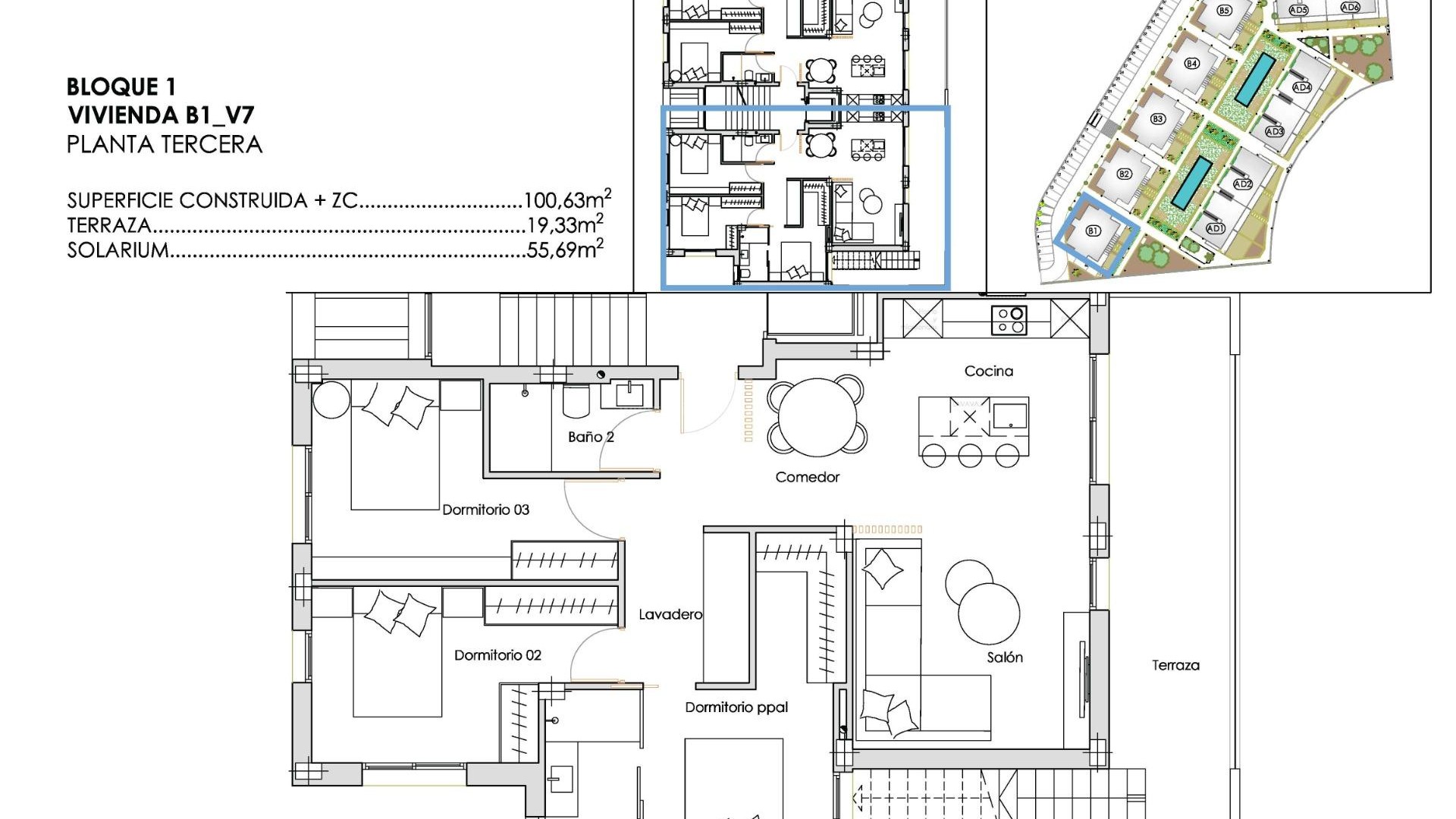 Apartamento / piso en Santa Rosalia Lake And Life Resort