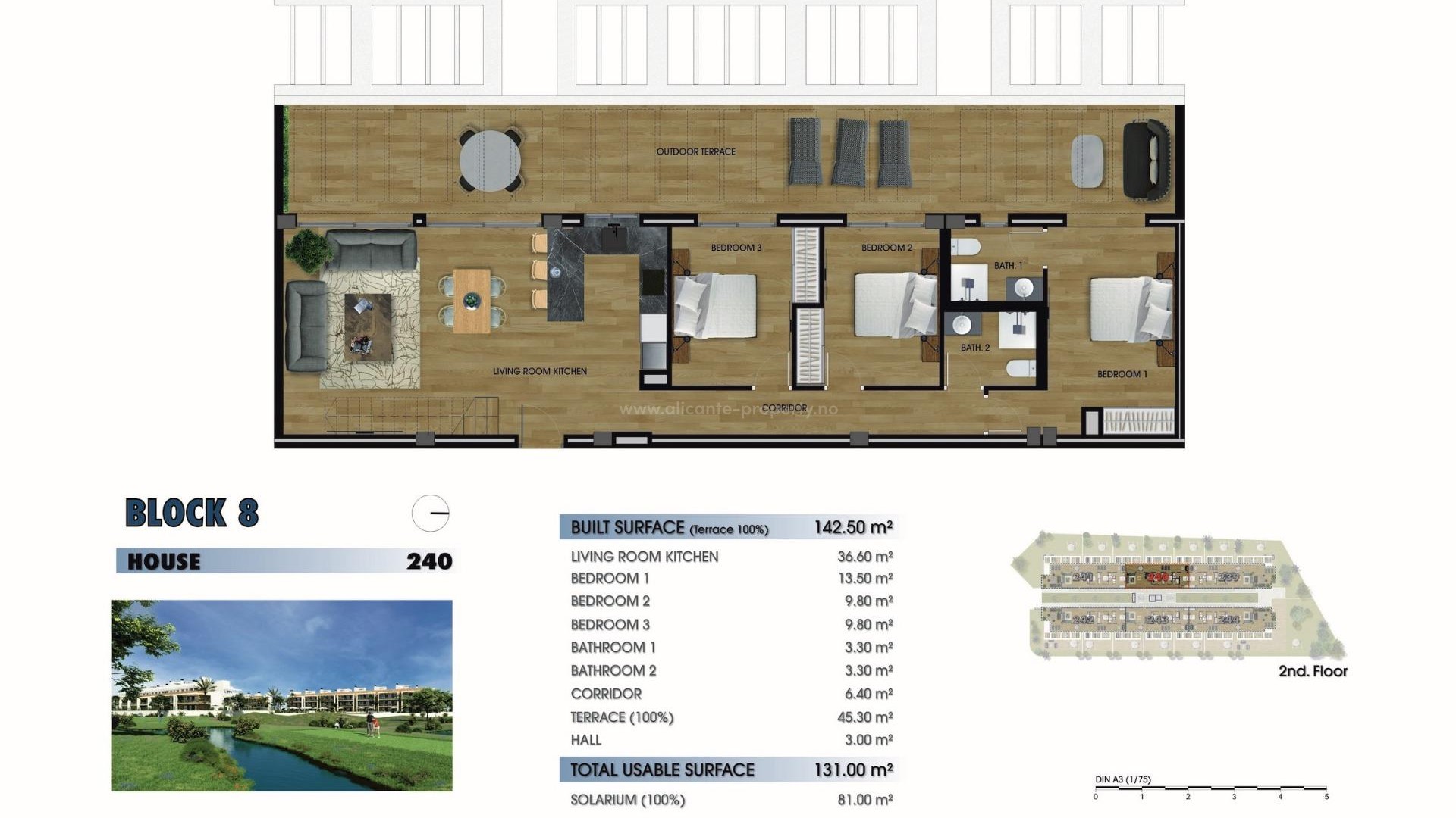 Apartamento / piso en Serena Golf