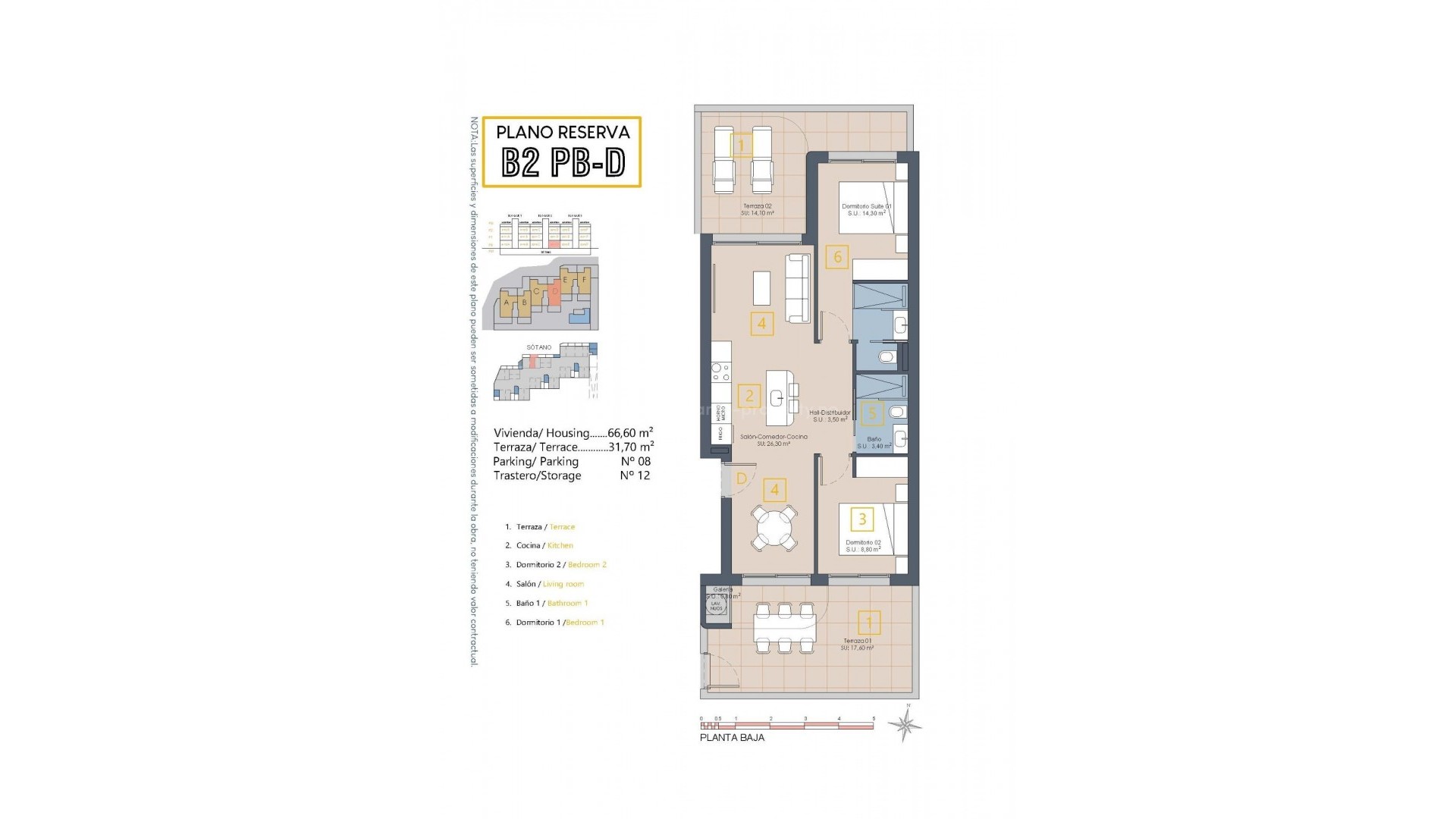 Apartamento / piso en Serena Golf