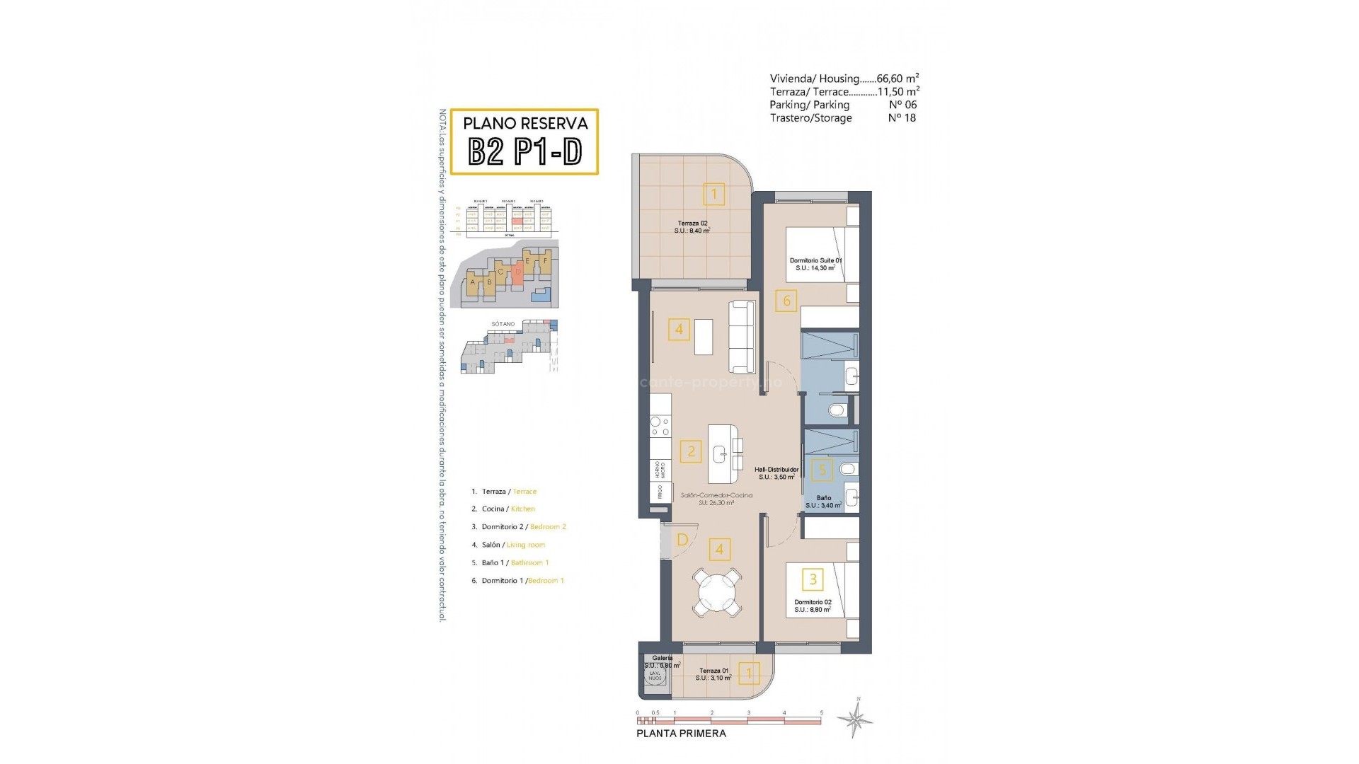 Apartamento / piso en Serena Golf