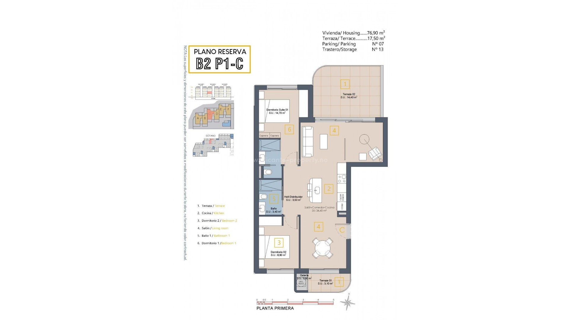 Apartamento / piso en Serena Golf