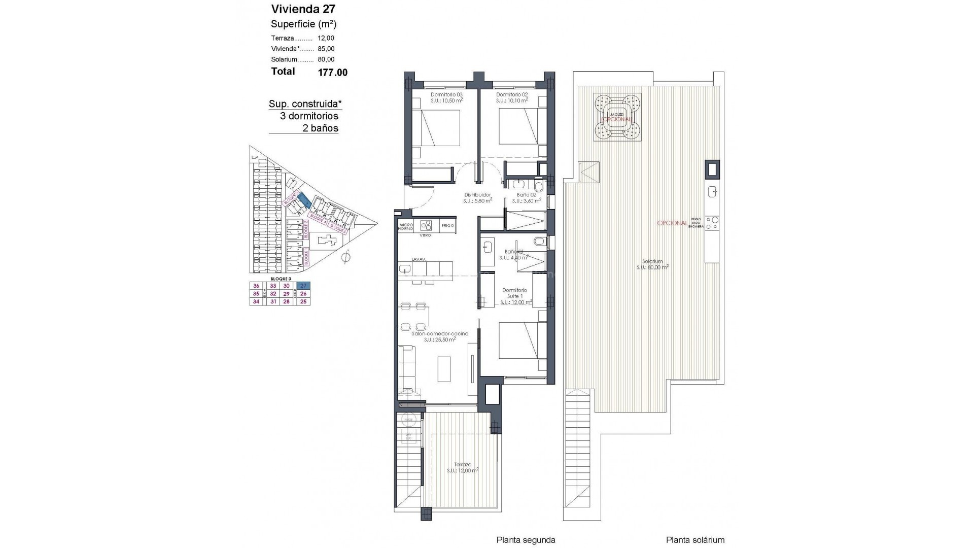 Apartamento / piso en Serena Golf