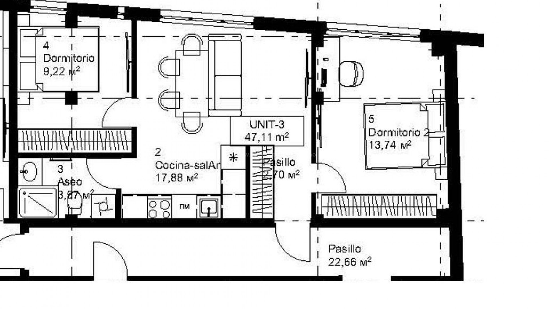 Apartamento / piso en Urbanización Muscaret
