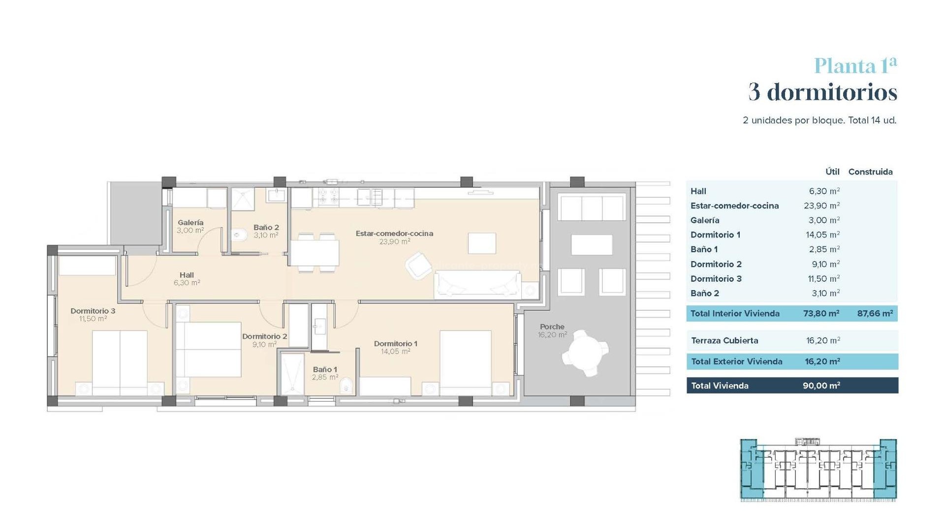 Apartamento / piso en Vera playa