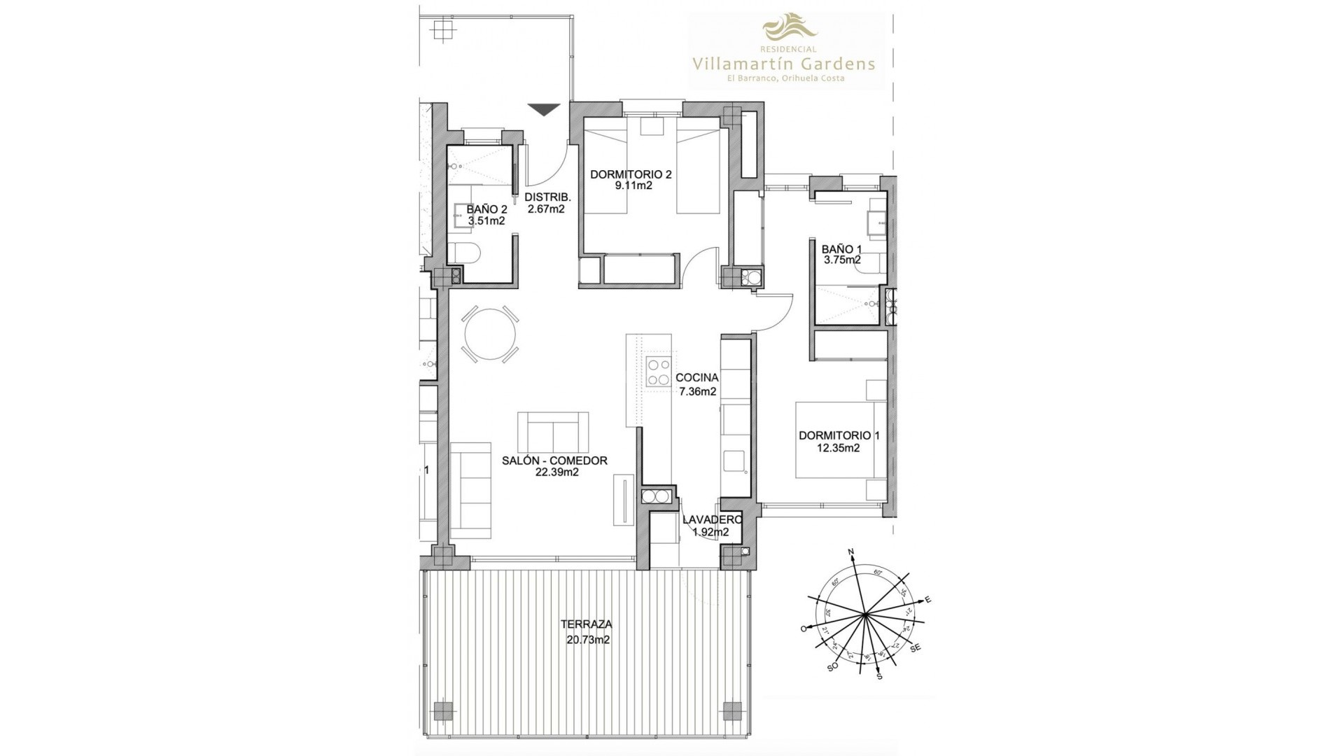 Apartamento / piso en Villamartín