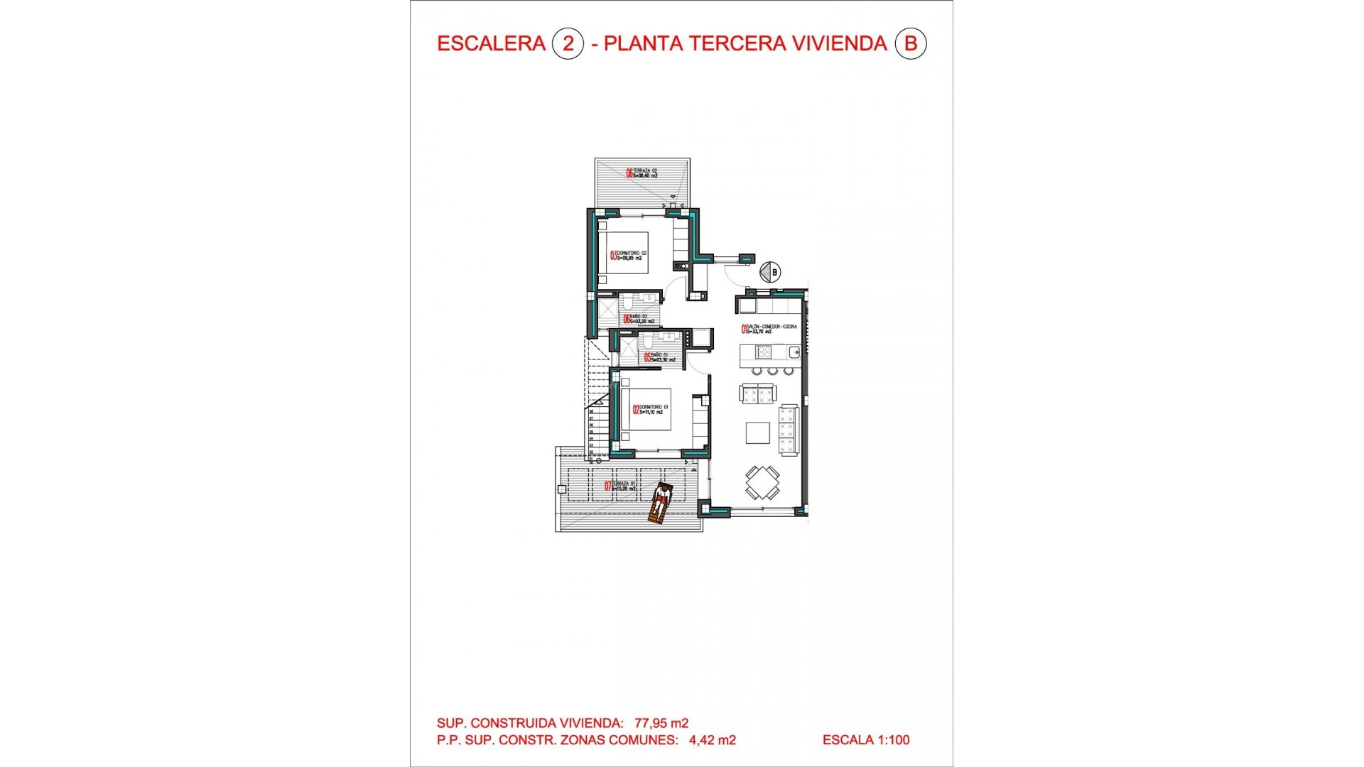 Apartment / flat in Aguas Nuevas