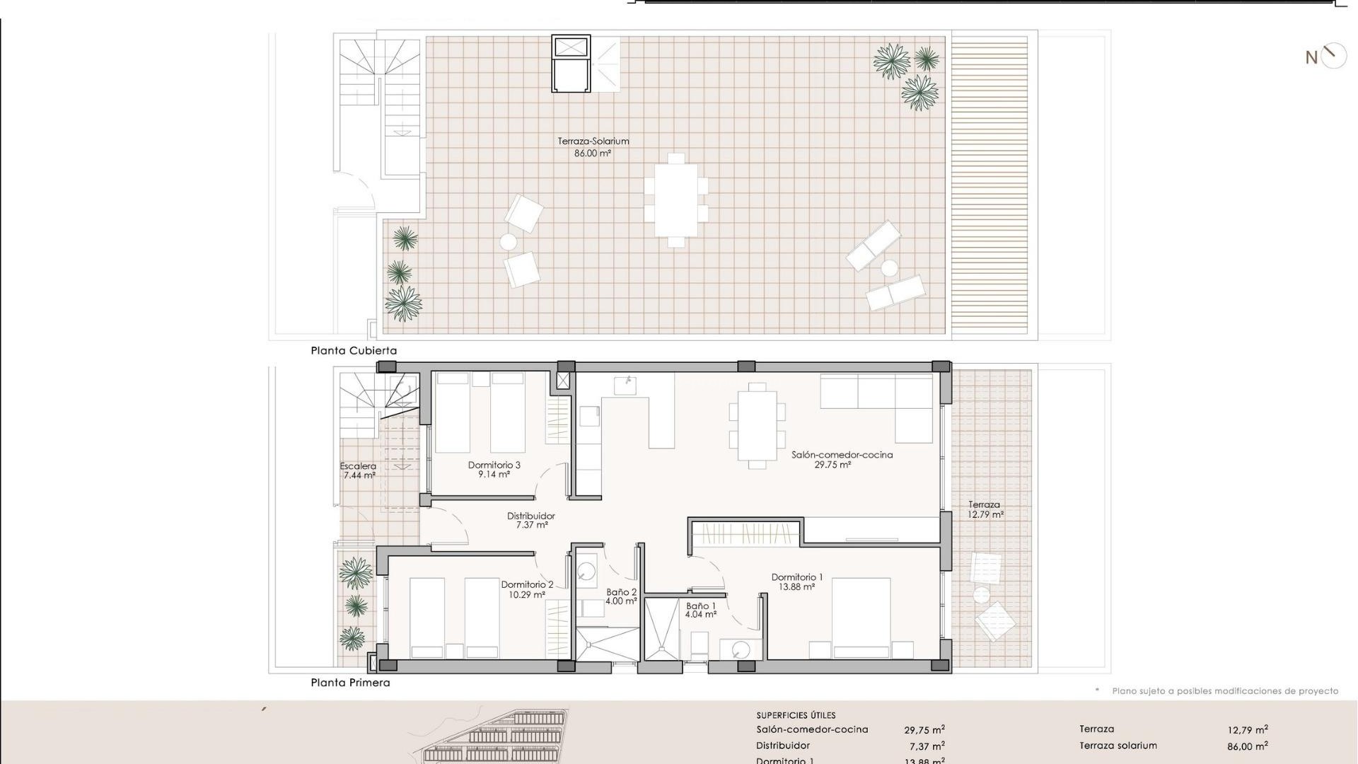 Apartment / flat in Aguilón Golf