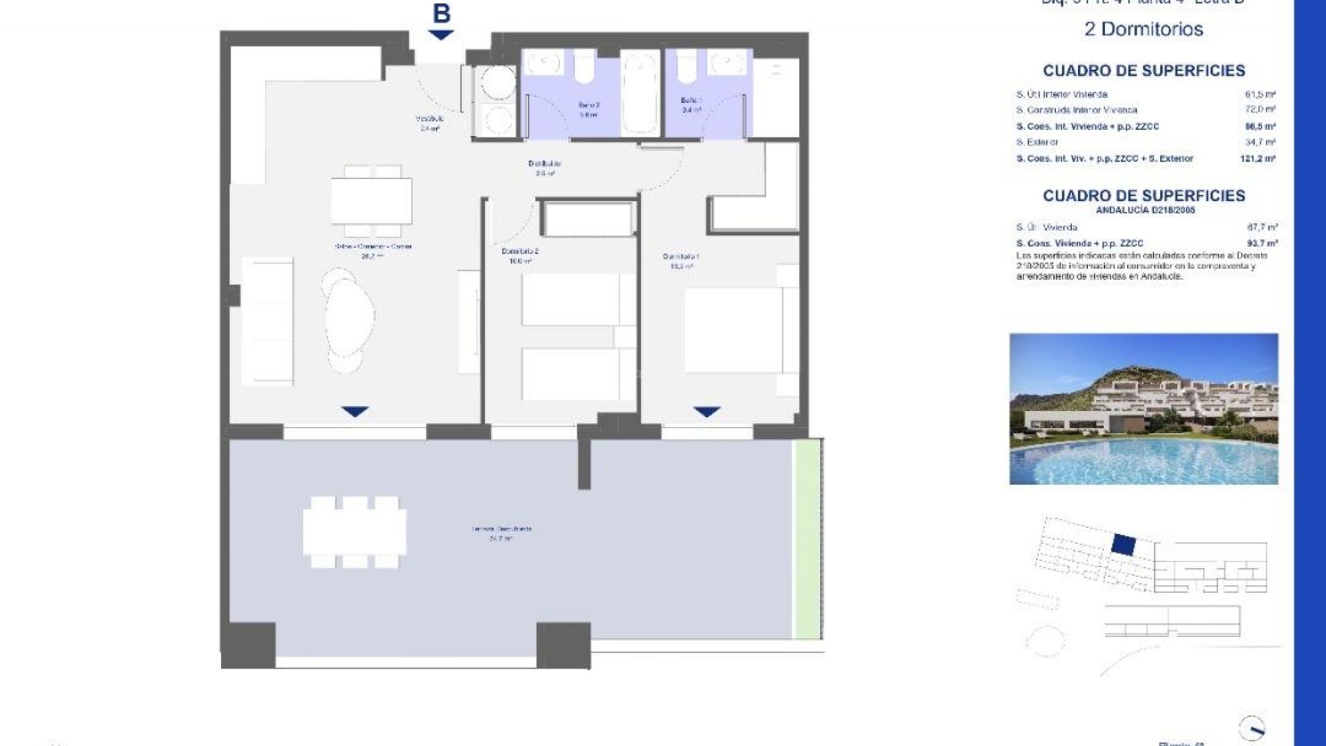 Apartment / flat in Aguilón Golf