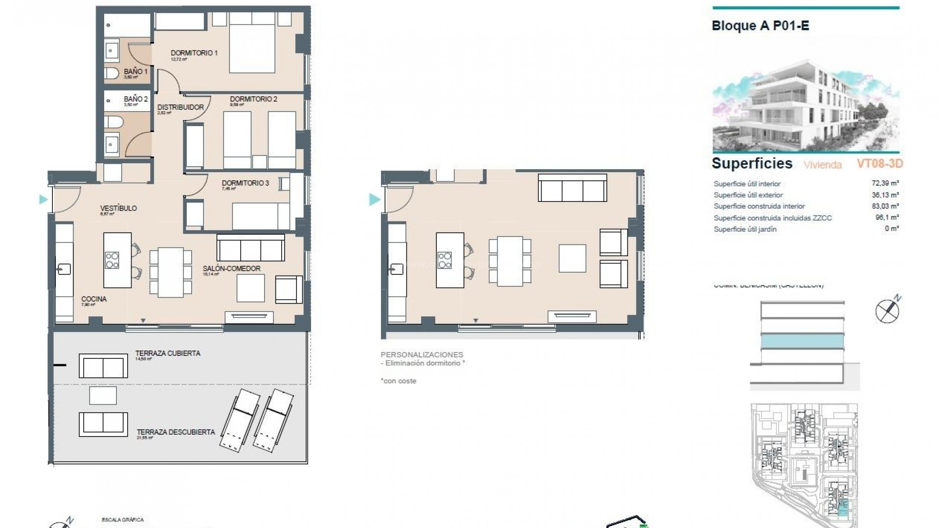 Apartment / flat in Almadraba