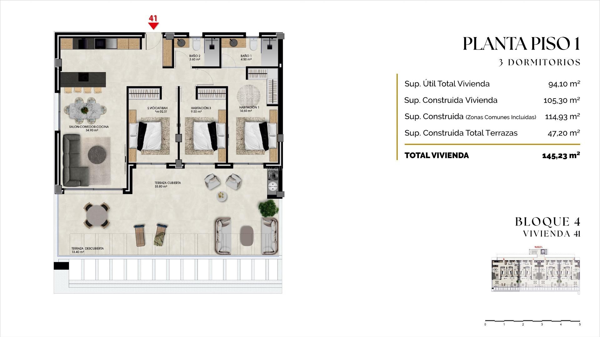 Apartment / flat in Balcón de finestrat