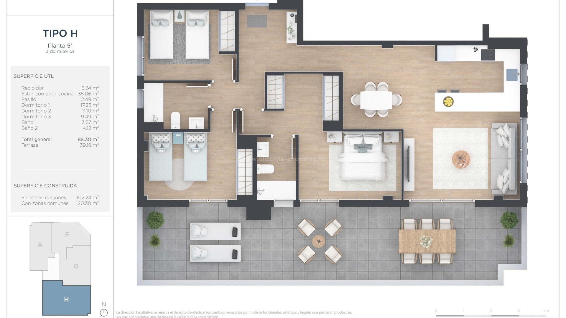 Apartment / flat in Benalua