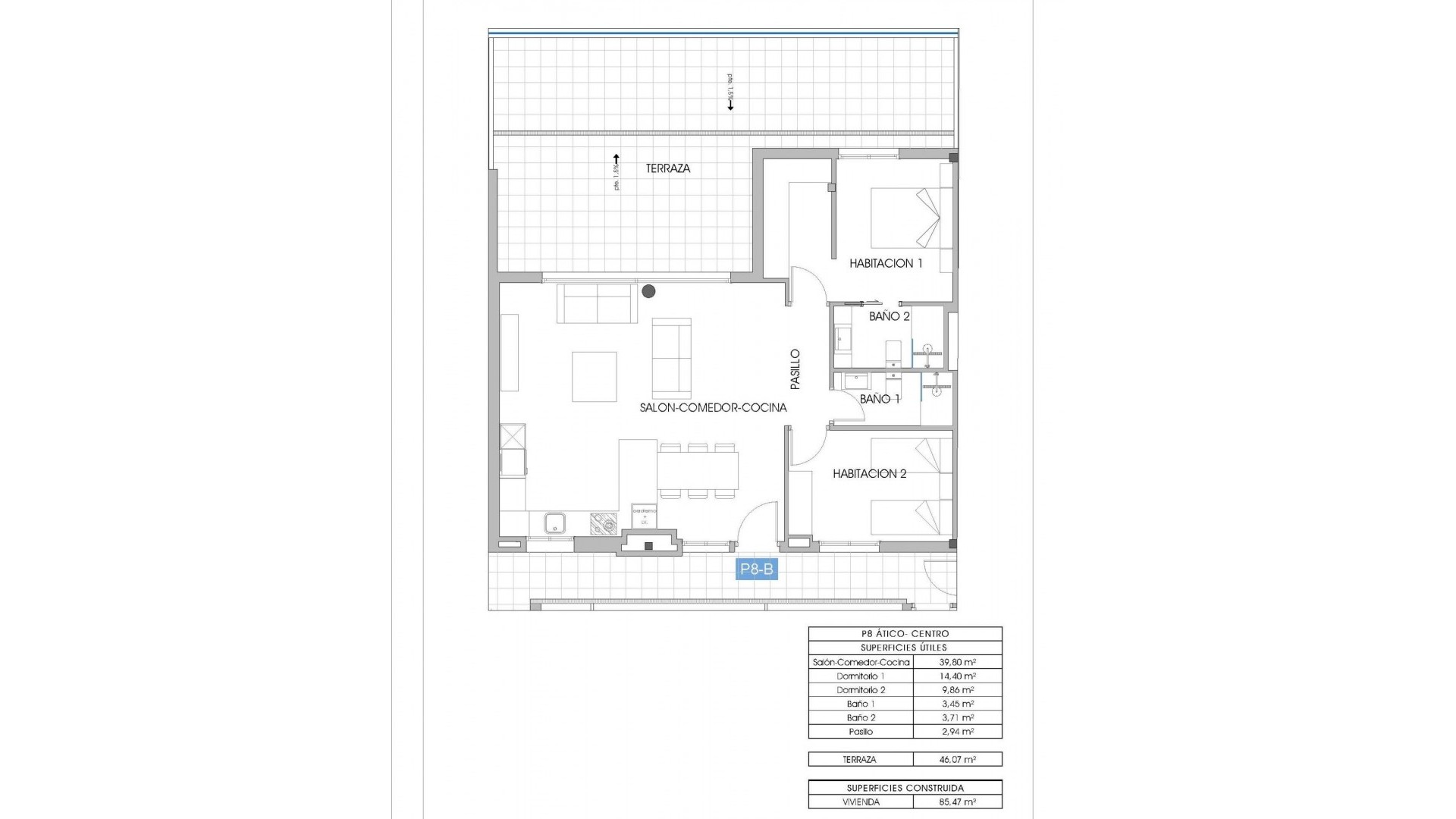 Apartment / flat in Cala de Finestrat